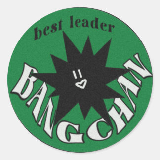 Stray Kids - Bangchan [Aufkleber] Runder Aufkleber