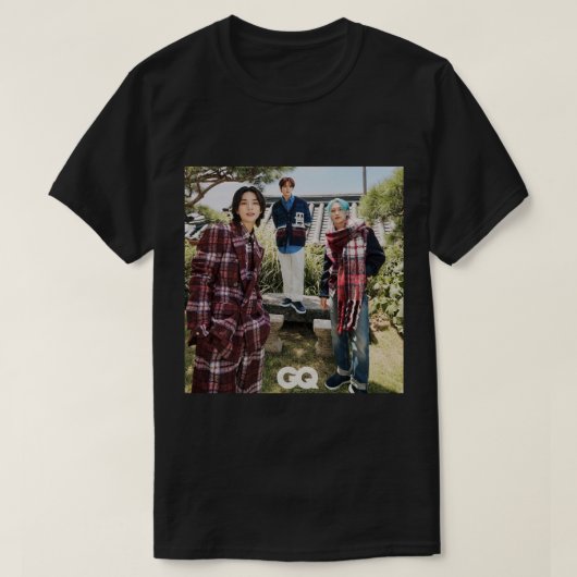 Stray Kids GQ Danceracha SKZ kpop hyunjin felix le T-Shirt (Design vorne)