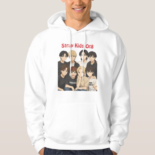 Stray Kids Ot8 Hoodies (Vorderseite)