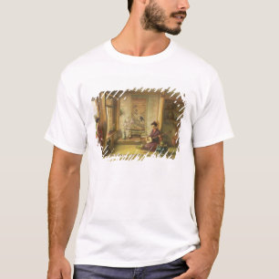 Stray Shuttlecock (Öl auf Leinwand) T-Shirt