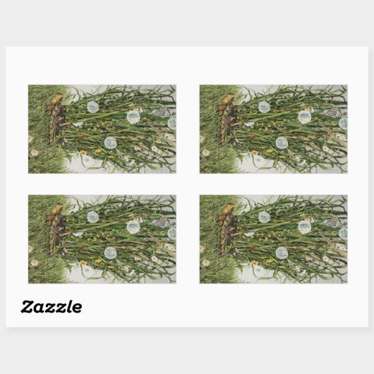 Stray Sod Rechteckiger Aufkleber (Blatt)