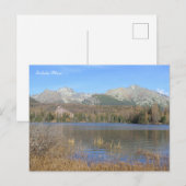 Strbske Pleso Feiertagspostkarte (Vorne/Hinten)