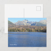 Strbske Pleso Feiertagspostkarte (Vorne/Hinten)