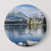 Strbske Pleso, High Tatras, Slovakia, Button (Vorderseite)