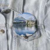 Štrbské Pleso, Hohe Tatra, Slowakei, Button (Beispiel)