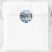 Strbske Pleso, Hohe Tatra, Slowakei, Runder Aufkleber (Tasche)