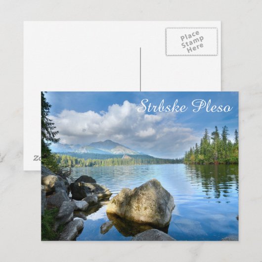 Strbske Pleso Postcard Postkarte (Vorne/Hinten)