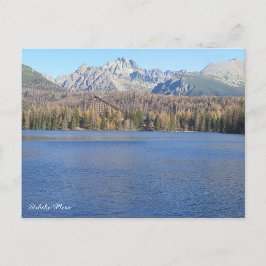 Strbske Pleso Postkarte (Vorderseite)