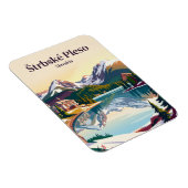 Štrbské Pleso Slowakei Magnet (Rechte Seite)