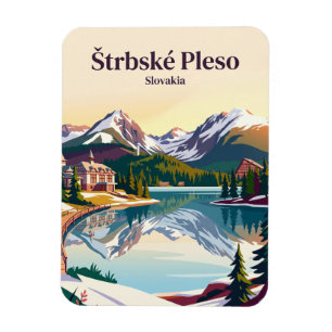Štrbské Pleso Slowakei Magnet