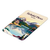 Štrbské Pleso Slowakei Magnet (Linke Seite)