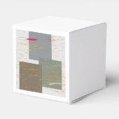 Streak-Quadrate Geschenkschachtel (Rückseite)
