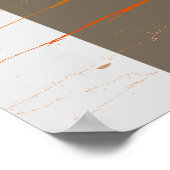 Streak-Quadrate Poster (Ecke)