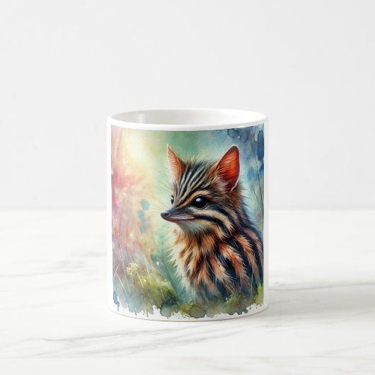 Streaked Xenops 050824AREF142 - Watercolor Kaffeetasse (Mittel)