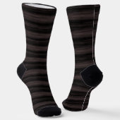 Streaky Bale and Dark Stripe Socken (Gewinkelt)