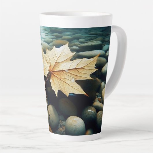 Stream-Blätter Milchtasse (Rechte Ecke)