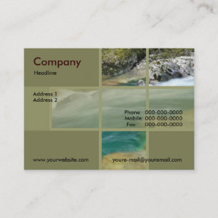 Stream Business Card Visitenkarte