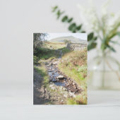Stream Coniston Cumbrai England Card Postkarte (Stehend Vorderseite)
