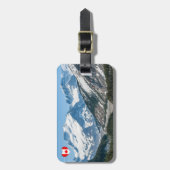 Stream entlang Icefields Parkway Highway 93 - Kana Gepäckanhänger (Vorderseite vertikal)