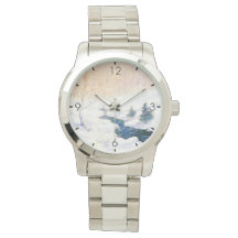 Stream in einer Schneewinterlandschaft (Weihnachts