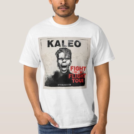 " Stream KALEO music " T-Shirt (Vorderseite)