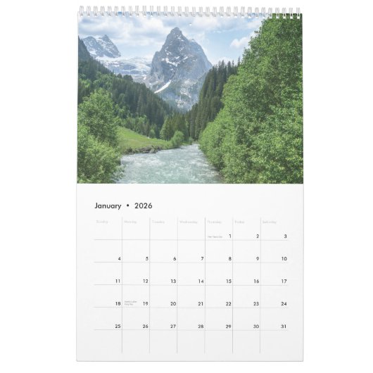 Stream-Liebhaber 2025 Kalender (Jan 2026)