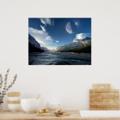 Stream oder Erste Interstellar Poster (Küche)