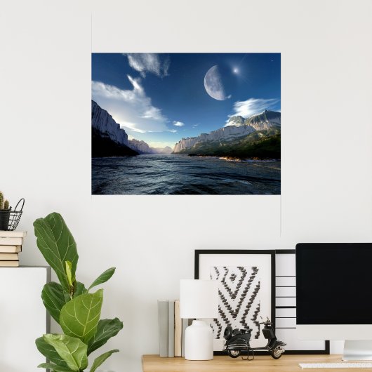 Stream oder Erste Interstellar Poster (Heimbüro)