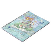 Stream of Magic Blume Fairy Notebook Notizblock (Linke Seite)