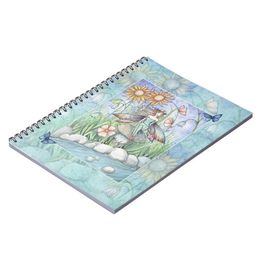 Stream of Magic Blume Fairy Notebook Notizblock (Linke Seite)