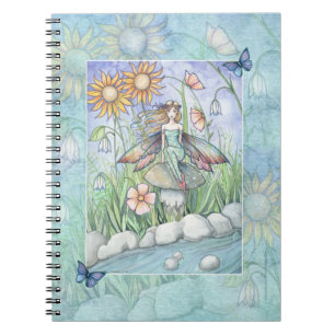 Stream of Magic Blume Fairy Notebook Notizblock