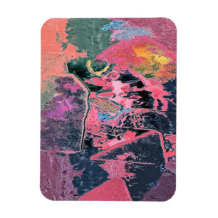 STREAM WASSER ABSTRAKT MAGNET