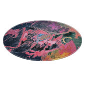 STREAM WASSER ABSTRAKT SCHNEIDEBRETT (Ecke)