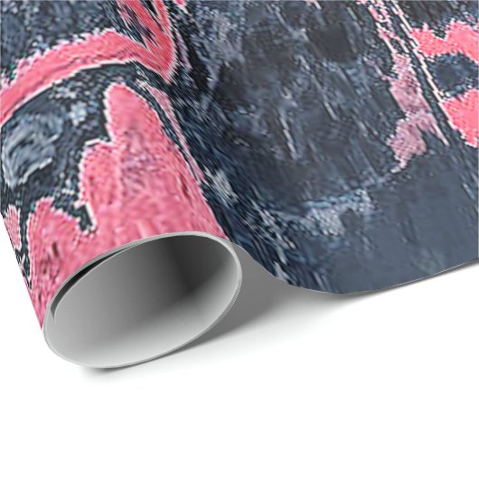 STREAM WASSER GESCHENKPAPIER (Rolleneckpunkt)