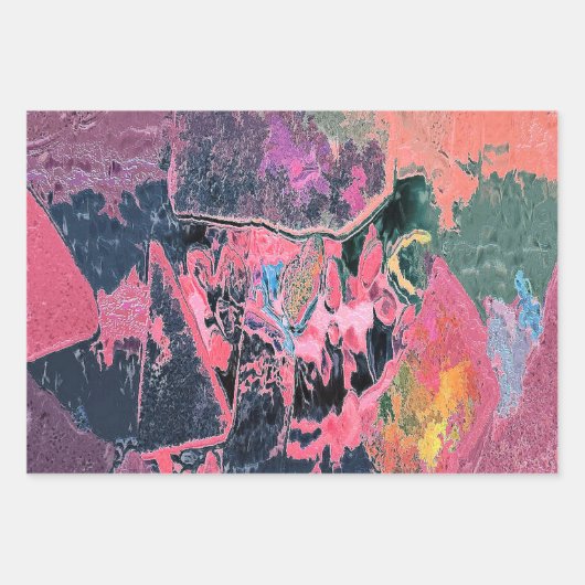 STREAM WASSER GESCHENKPAPIER SET (Vorderseite 2)