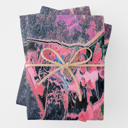 STREAM WASSER GESCHENKPAPIER SET (Beispiel)