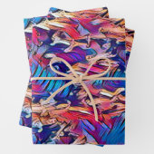 STREAM WASSER GESCHENKPAPIER SET (Beispiel)