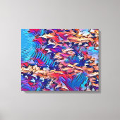 STREAM WASSER LEINWANDDRUCK (Vorderseite)