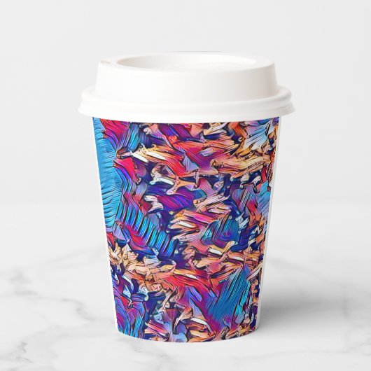 STREAM WASSER PAPPBECHER (Rückseite)