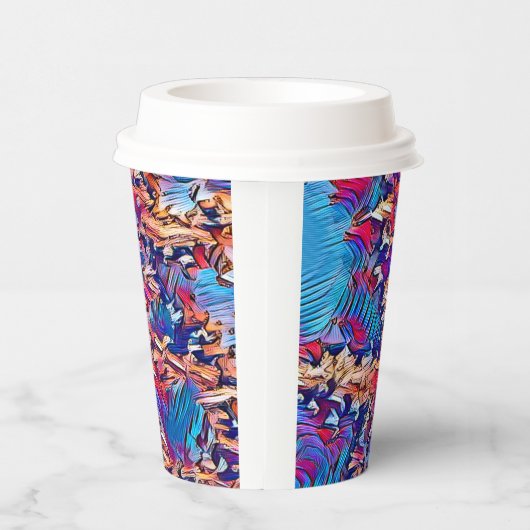 STREAM WASSER PAPPBECHER (Rechts)