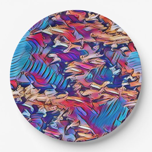 STREAM WASSER PAPPTELLER (Vorderseite)