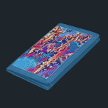 STREAM WASSER TRI-FOLD GELDBEUTEL<br><div class="desc">Ein künstlerisches Design von wirbelndem Wasser.</div>