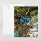 STREAM WATERFALL POSTKARTE (Vorne/Hinten)