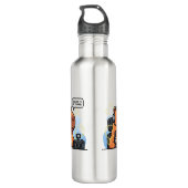Streamer Capybara Water Bottle – Personalized Game Edelstahlflasche (Rückseite)