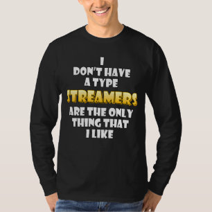 Streamer-Kostüm-Video-Game-Streamer T-Shirt