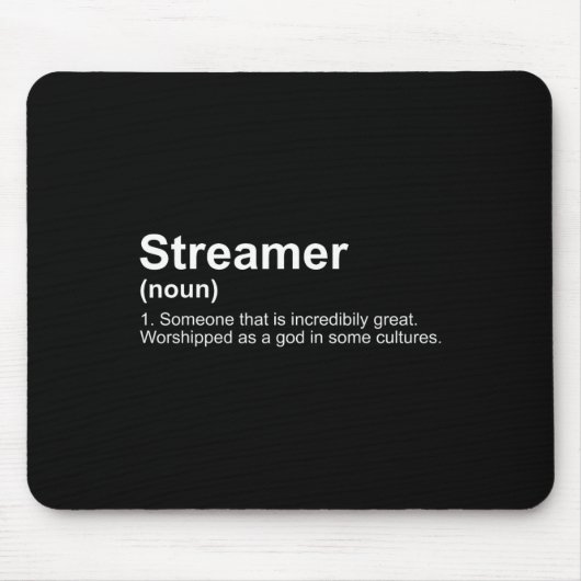 Streamer Live-Dampf-Definition Mousepad (Vorne)