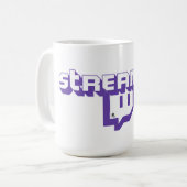 STREAMER MODE KAFFEETASSE (Vorderseite Links)