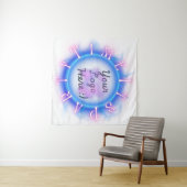 Streamer-Party-Time-Hintergrund Wandteppich (Beispiel (Horizontal))