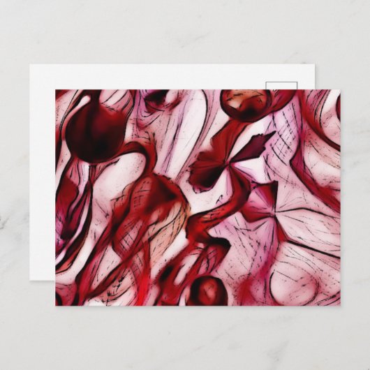 Streamer Postkarte (Vorne/Hinten)