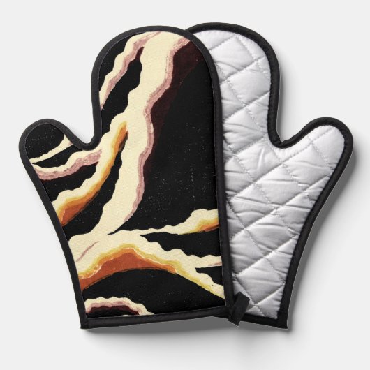 Streamers Decorative Design 1902 Ofenhandschuh (Vorderseite/Rückseite)